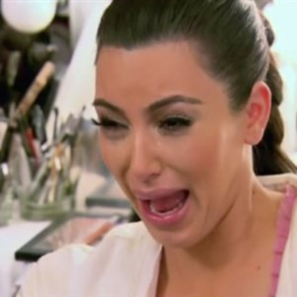 Kim Kardashian Crying meme template
