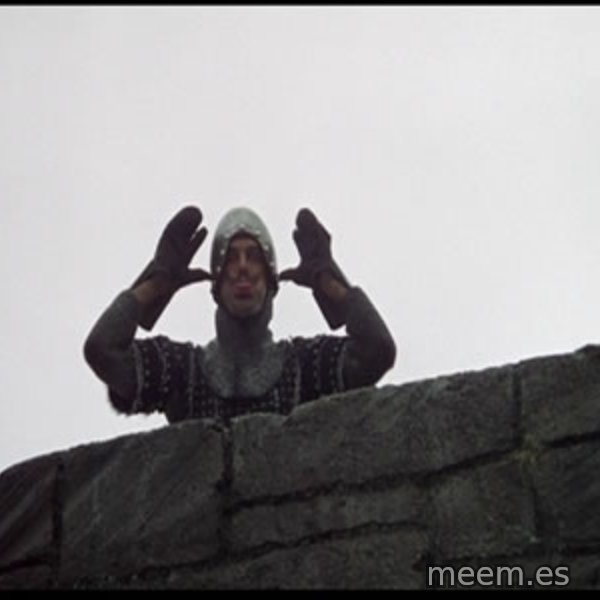 Monty Python French Knight Taunt meme template