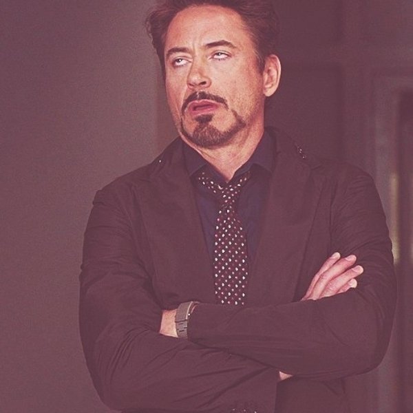 tony stark xxx meme template