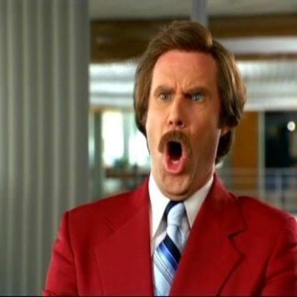 ron burgundy shocked meme template