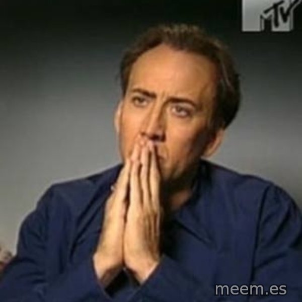 Nicolas Cage Meme meme template
