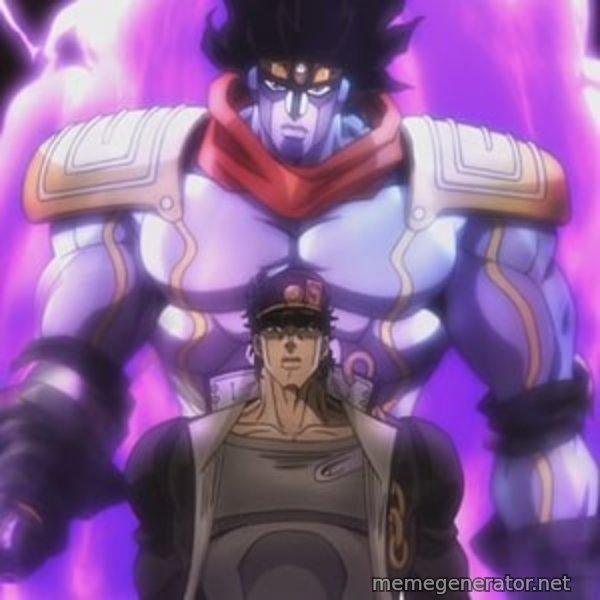 Menacing ゴゴゴゴ meme template