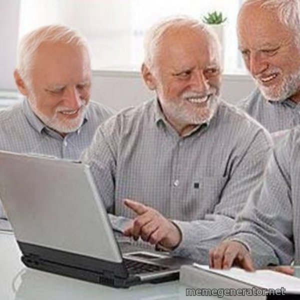 Harold's Group Project meme template